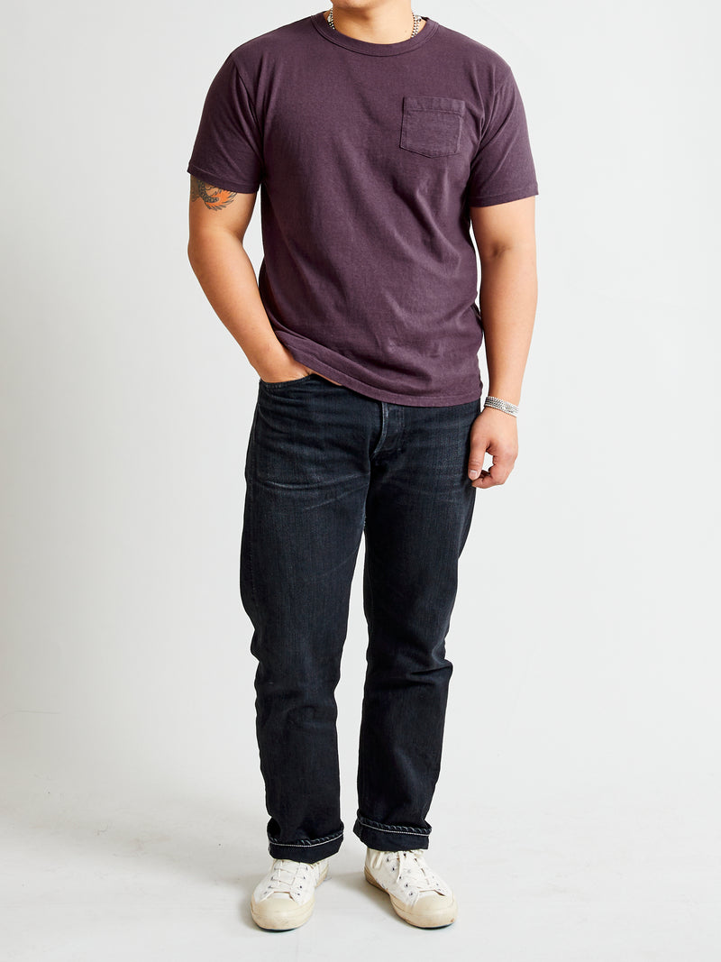 Hanalei Short Sleeve T-Shirt in Plum Perfect