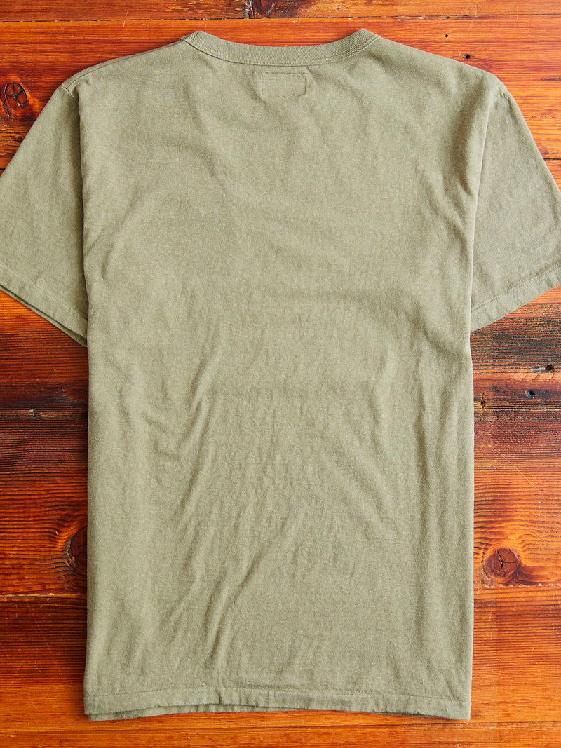 Hanalei Short Sleeve T-Shirt in Deep Lichen Green