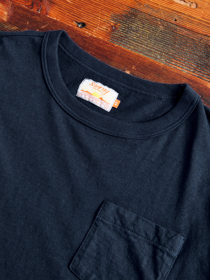 Hanalei Short Sleeve T-Shirt in Dark Navy