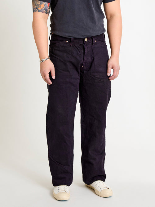 132 "Hadal Purple Overdye" 16oz Selvedge Denim - Wide Fit