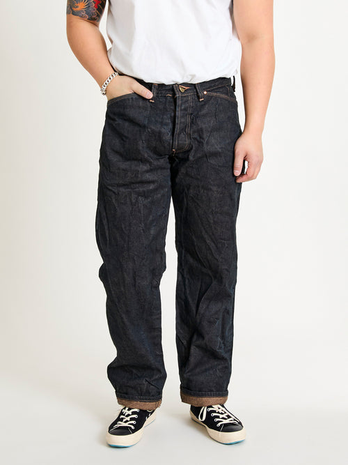 132 "Wattle Overdye" 16oz Selvedge Denim - Wide Fit