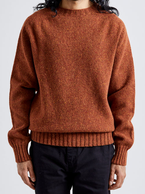 "Terry" Wool Sweater in Rustic