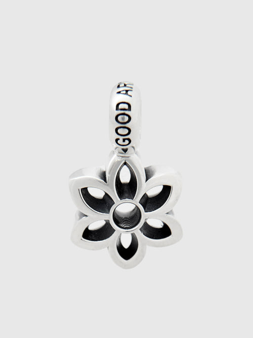 Cutout Rosette Pendant in Sterling Silver