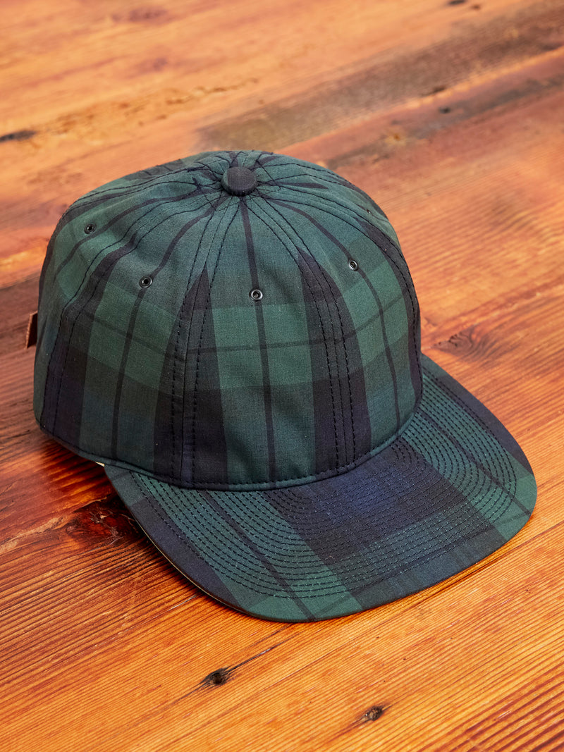 Tartan Cap in Navy