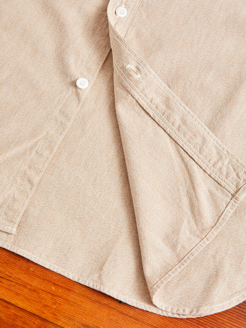 Archaic Chambray Work Shirt in Covert Beige