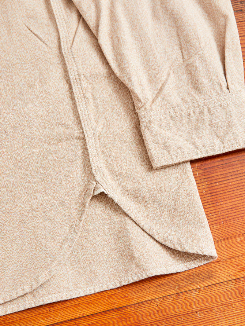 Archaic Chambray Work Shirt in Covert Beige