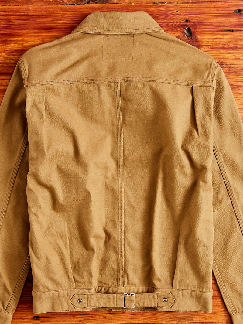 222WJ Duck Canvas Jacket in Brown