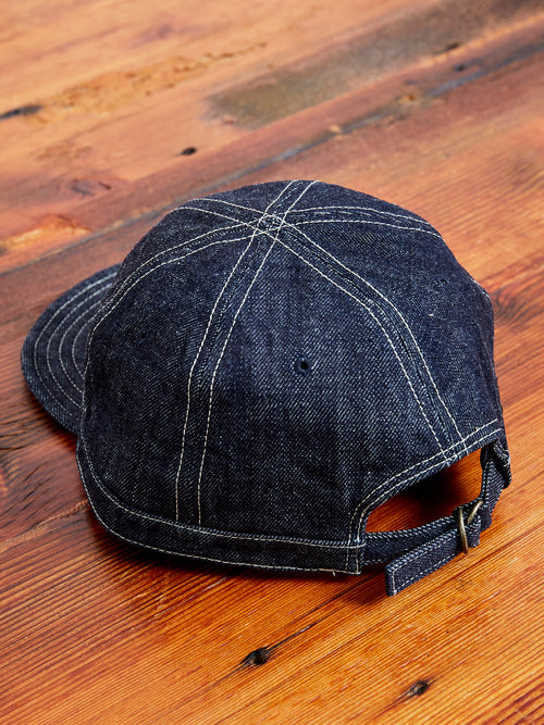 13.5oz Denim Work Cap in Indigo