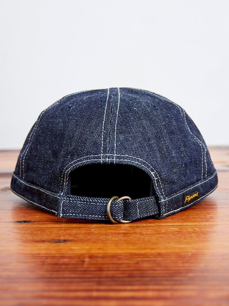 13.5oz Denim Work Cap in Indigo