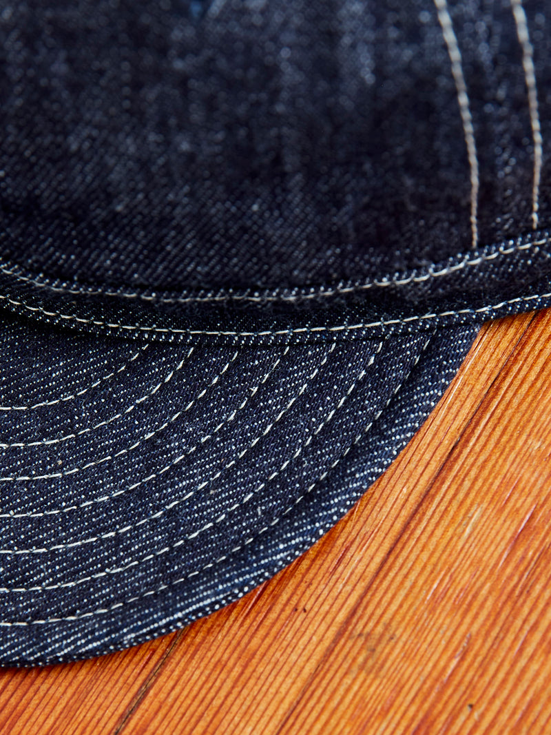 13.5oz Denim Work Cap in Indigo