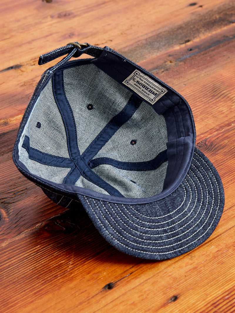 13.5oz Denim Work Cap in Indigo