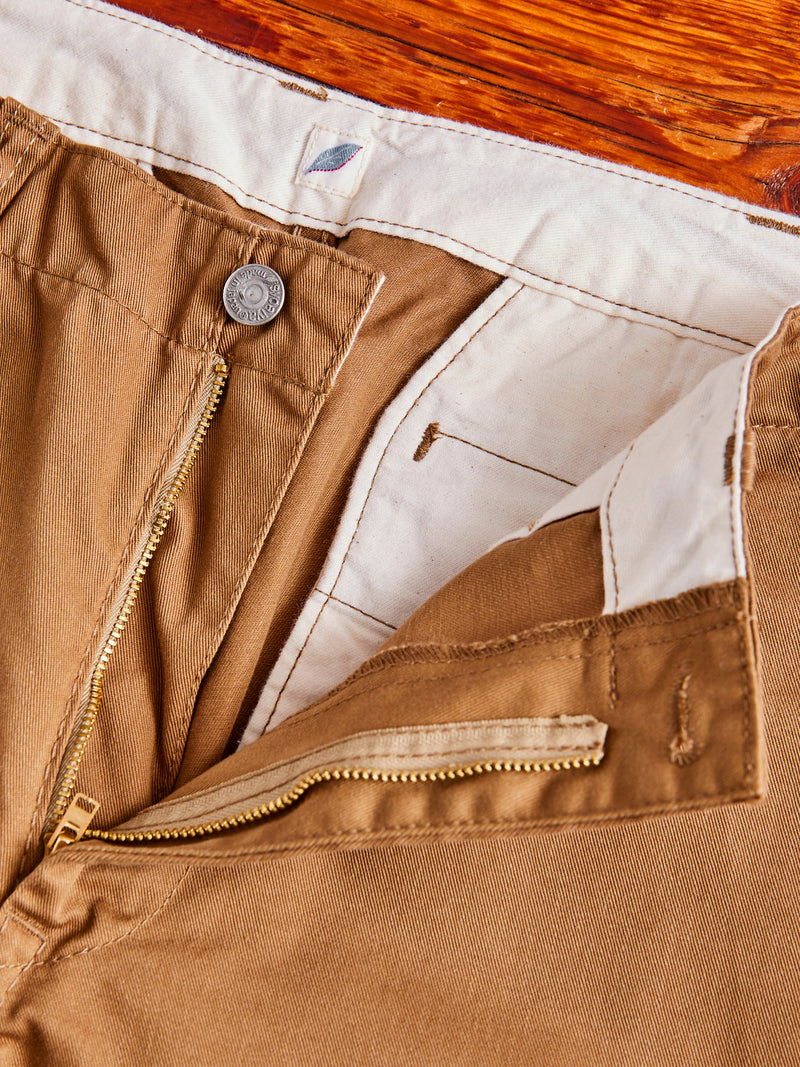 High Density Twill Chino in Camel