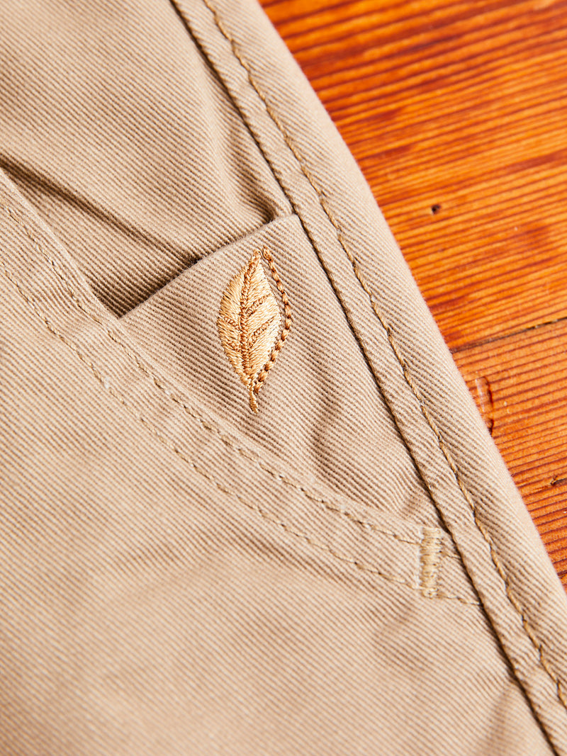 High Density Twill Chino in Beige