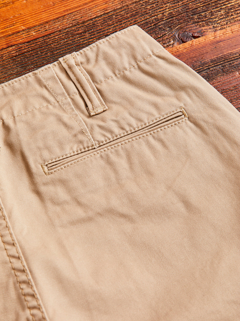 High Density Twill Chino in Beige