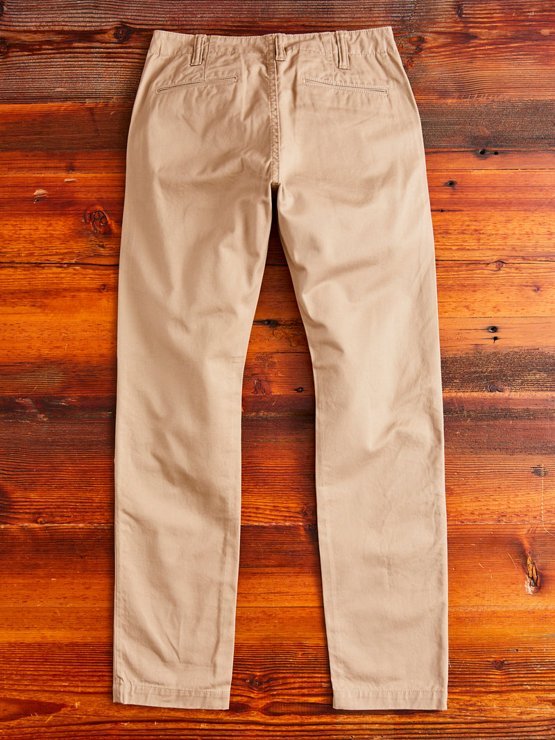 High Density Twill Chino in Beige