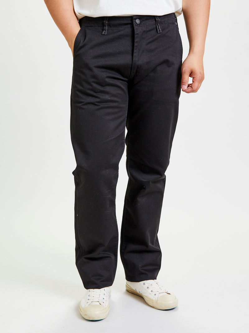 High Density Twill Chino in Black