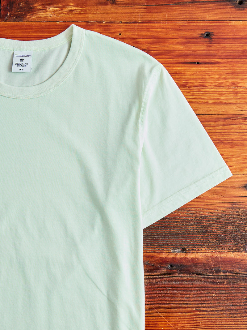 Ringspun Jersey T-Shirt in Aloe