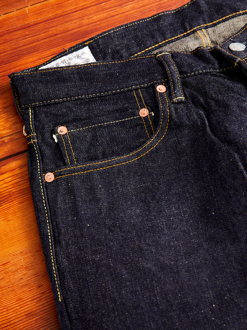 SD-909S "G3" 14oz Selvedge Denim - High Tapered Fit