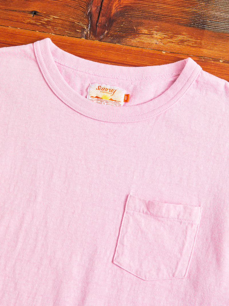 Hanalei Short Sleeve T-Shirt in Bleached Mauve