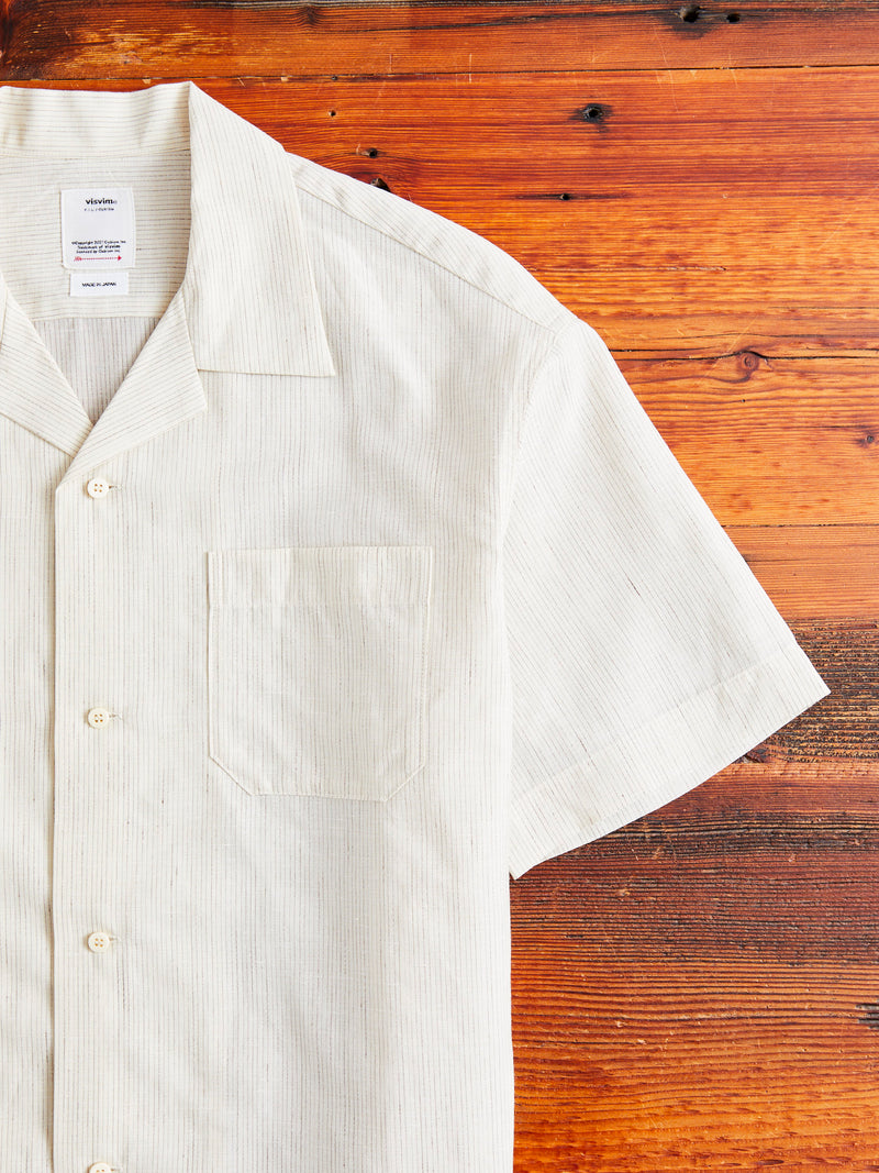 Copa Shirt S/S in Santome Ivory