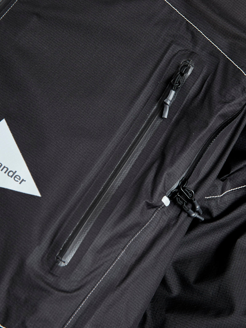 3L Ultra Light Rain Jacket in Black