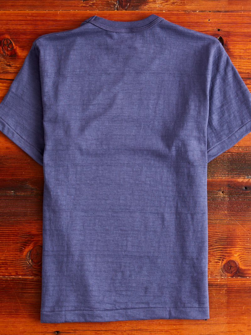 4601 Loopwheel Tee in Navy