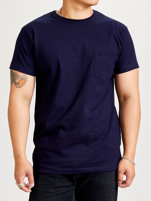 2-Pack Heavyweight Pocket T-Shirts in Indigo