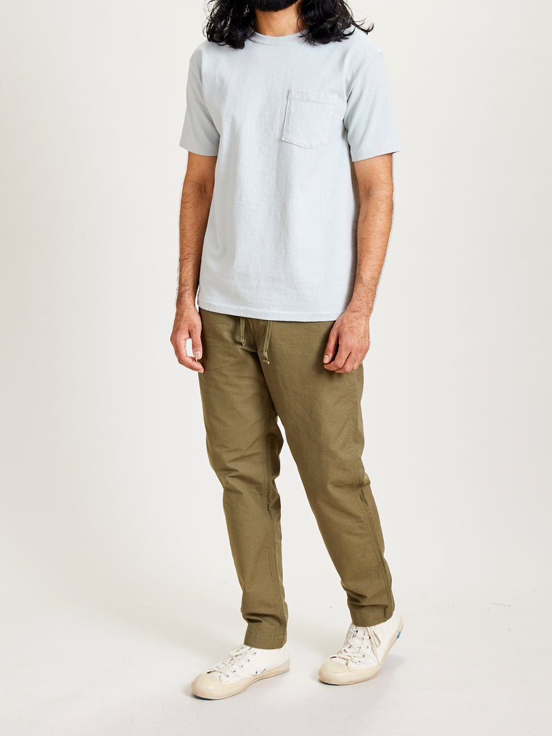 Stand Wheeler Pocket T-Shirt in Sax