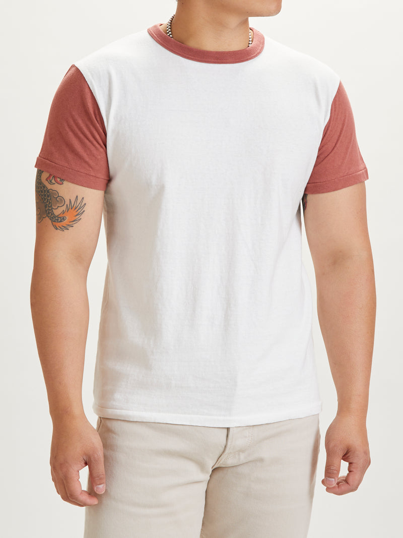 La'ie Short Sleeve T-Shirt in Spiced Apple