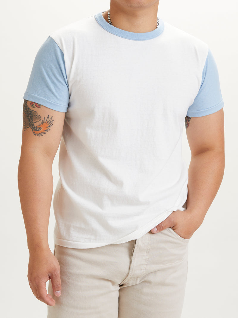 La'ie Short Sleeve T-Shirt in Duck Egg