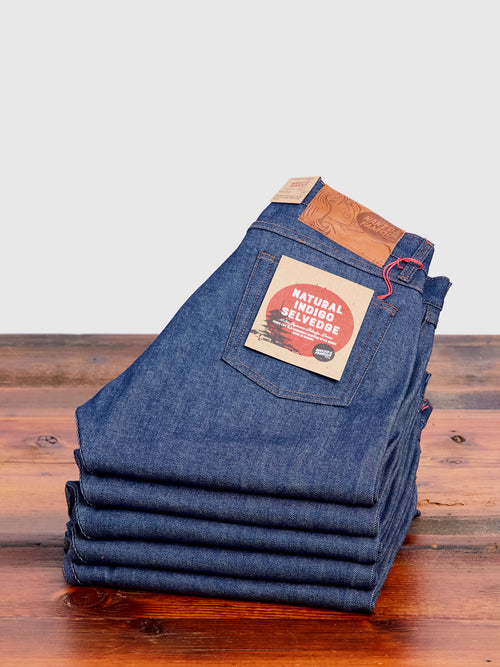 "Natural Indigo Selvedge" 12.5oz Selvedge Denim - True Guy Fit