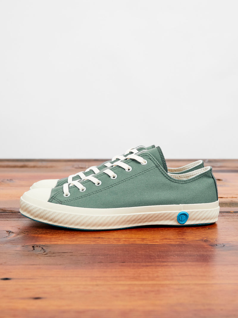 01JP Low Top Sneaker in Green