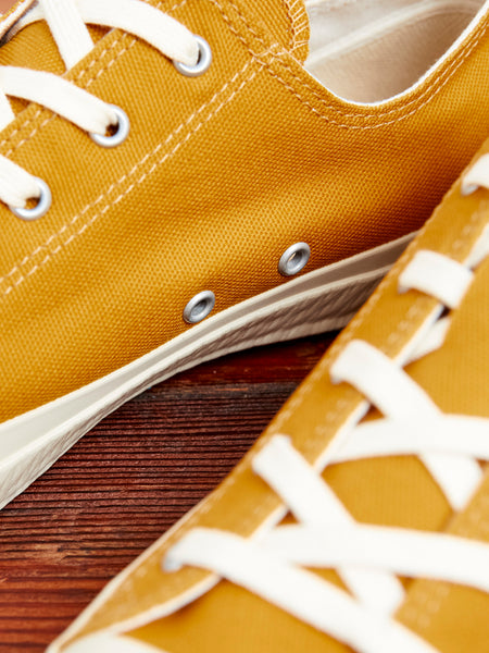 01JP Low Top Sneaker in Mustard – Blue Owl Workshop