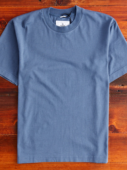 Midweight Jersey T-Shirt in Washed Blue