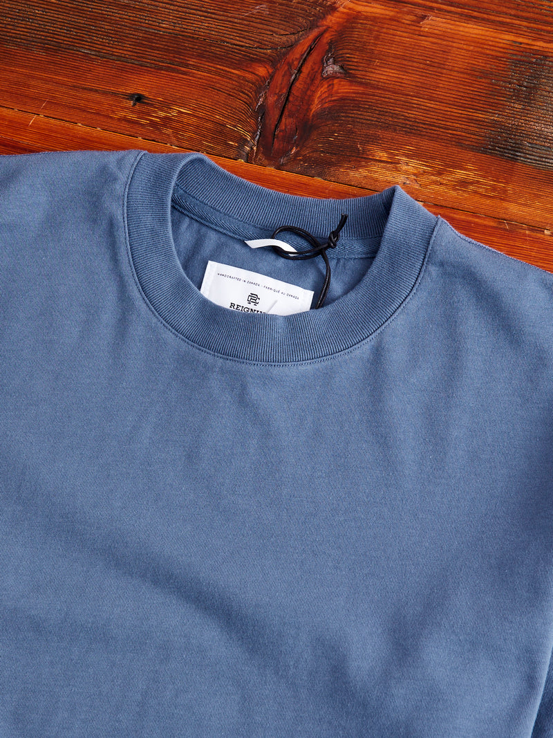 Midweight Jersey T-Shirt in Washed Blue