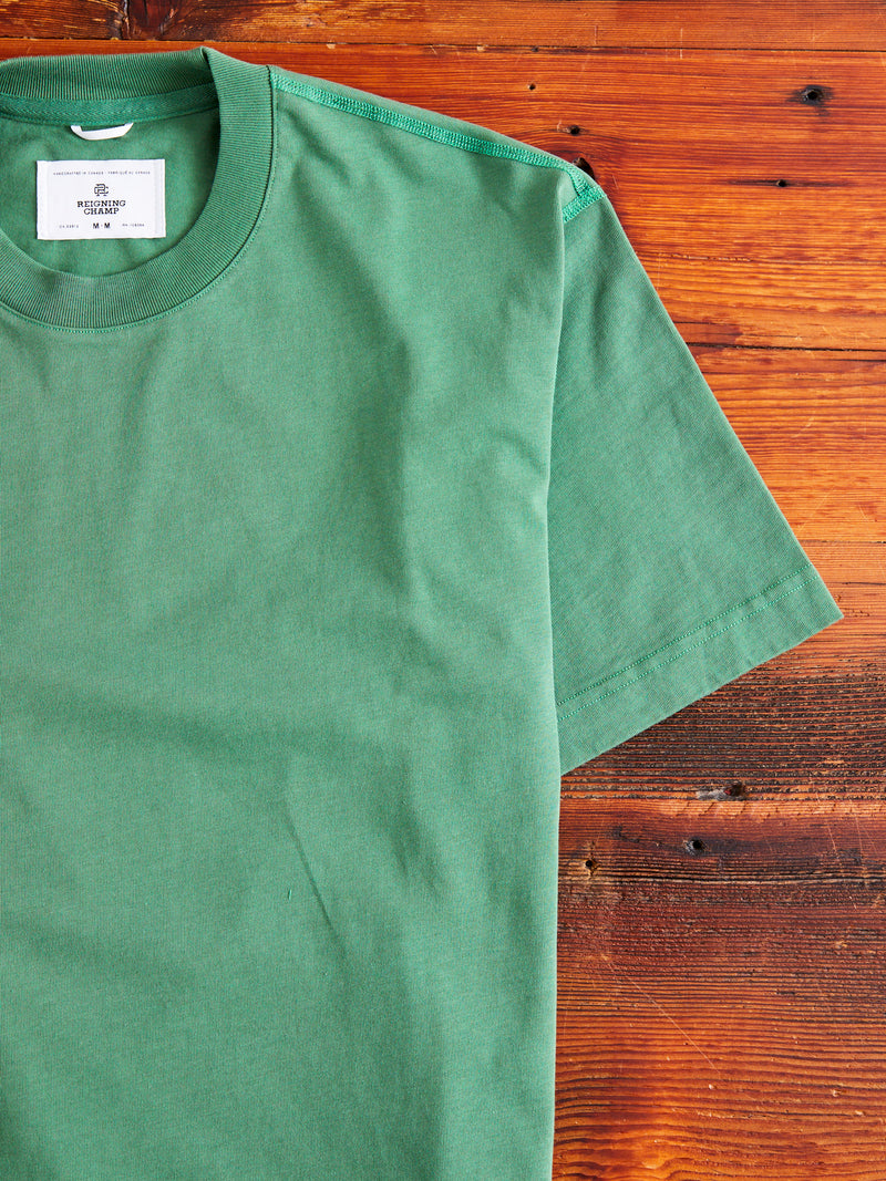 Midweight Jersey T-Shirt in Lawn Green