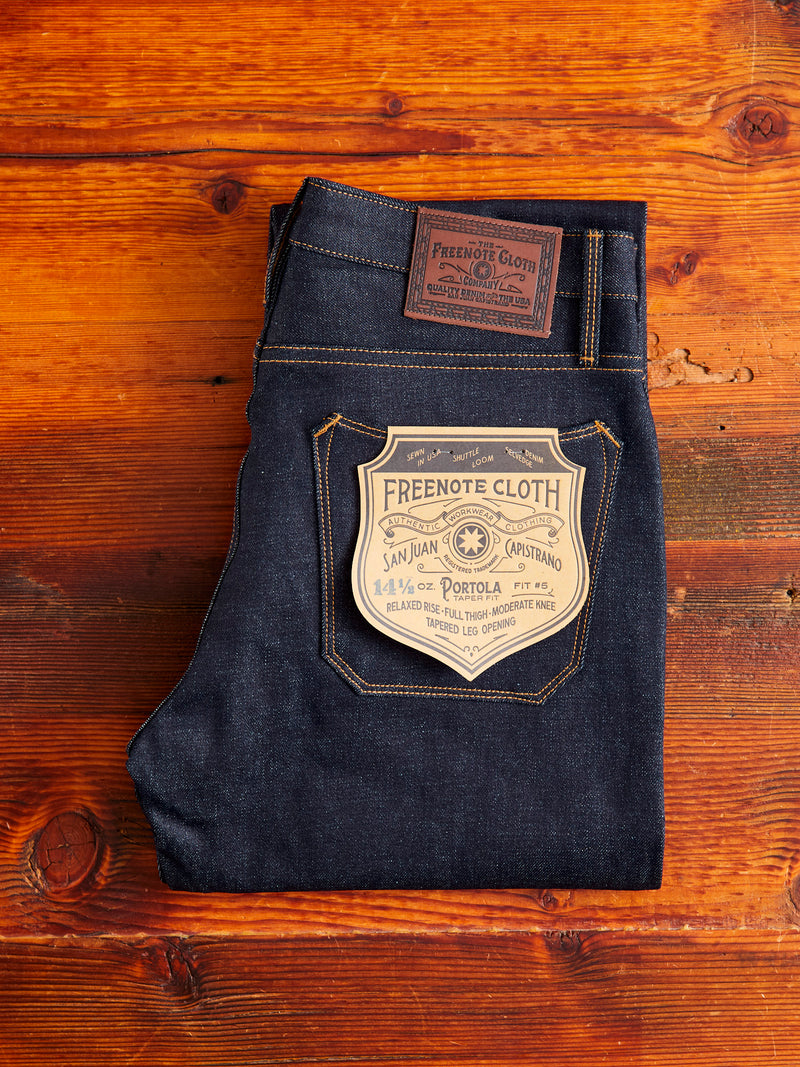 "Portola" 14.25oz Selvedge Denim - Tapered Fit