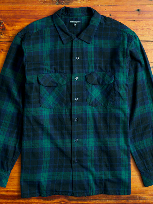 Classic Shirt in Blackwatch Cotton Flannel