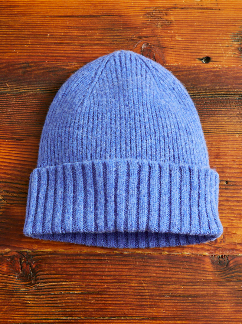 "King Jammy" Wool Beanie in Surf