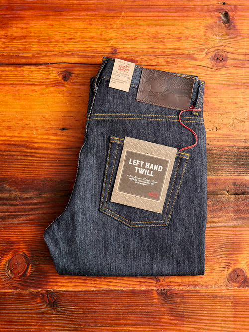 "Left Hand Twill" 13.75oz Selvedge Denim - Easy Guy Fit