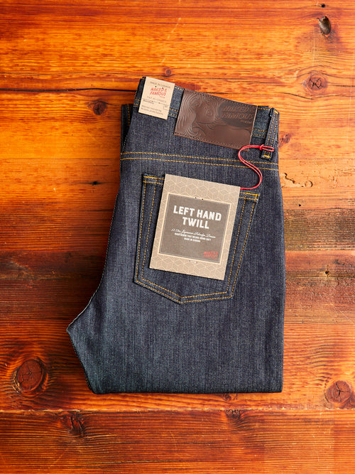 "Left Hand Twill" 13.75oz Selvedge Denim - Weird Guy Fit