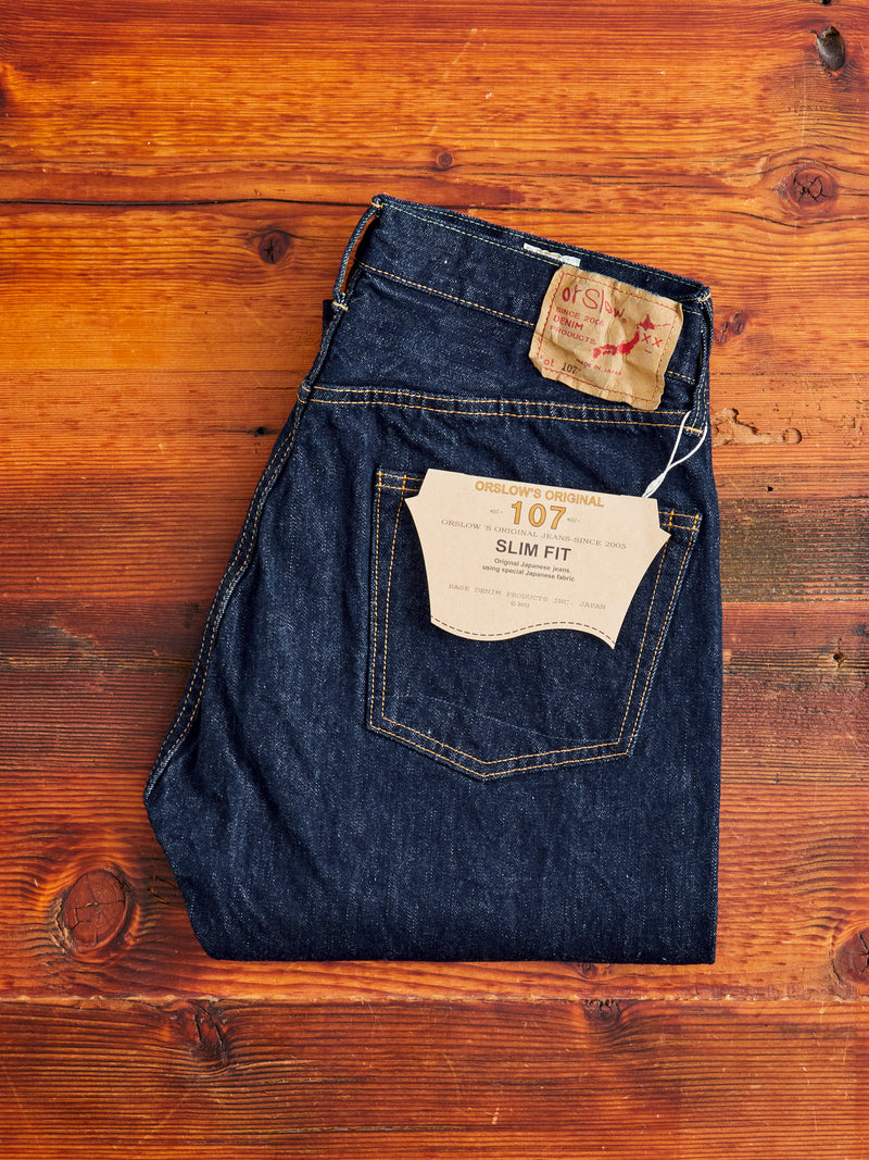 107 13.5oz Selvedge Denim - Ivy Fit