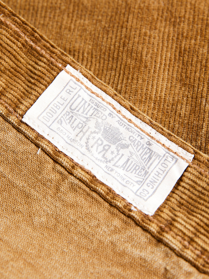 Buffalo Western Corduroy Workshirt in Faded Tan