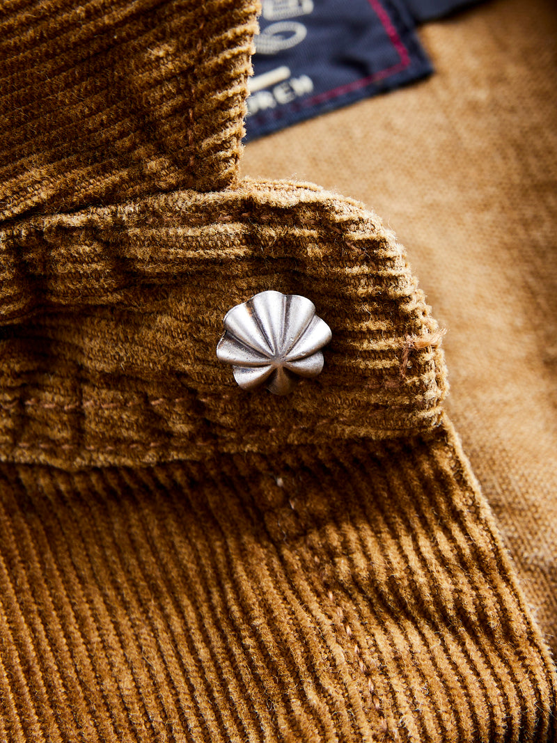 Buffalo Western Corduroy Workshirt in Faded Tan