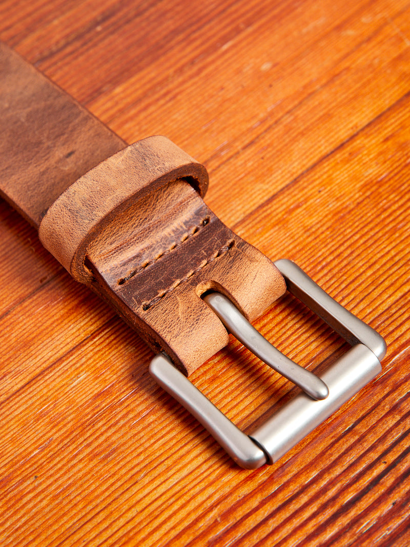 Pioneer Leather Belt in Copper Rough & Tough