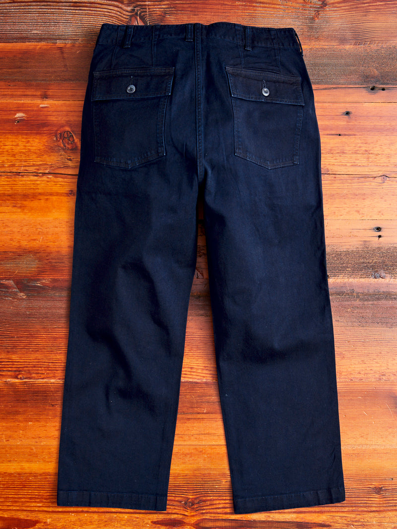 Tencel Twill Fatigue Pants in Indigo