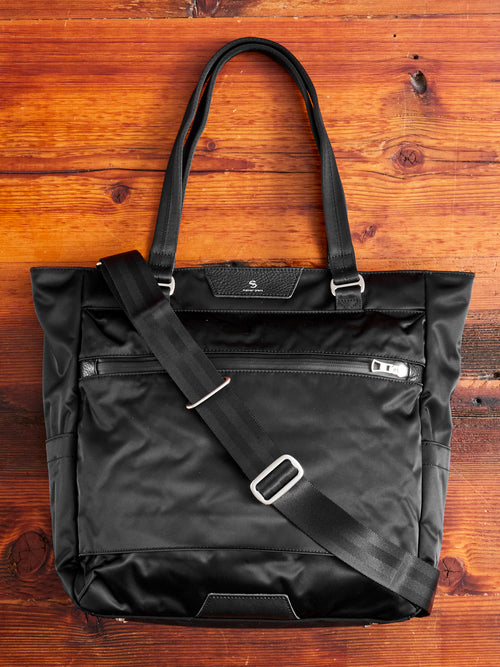 Progress 2way Tote Bag in Black