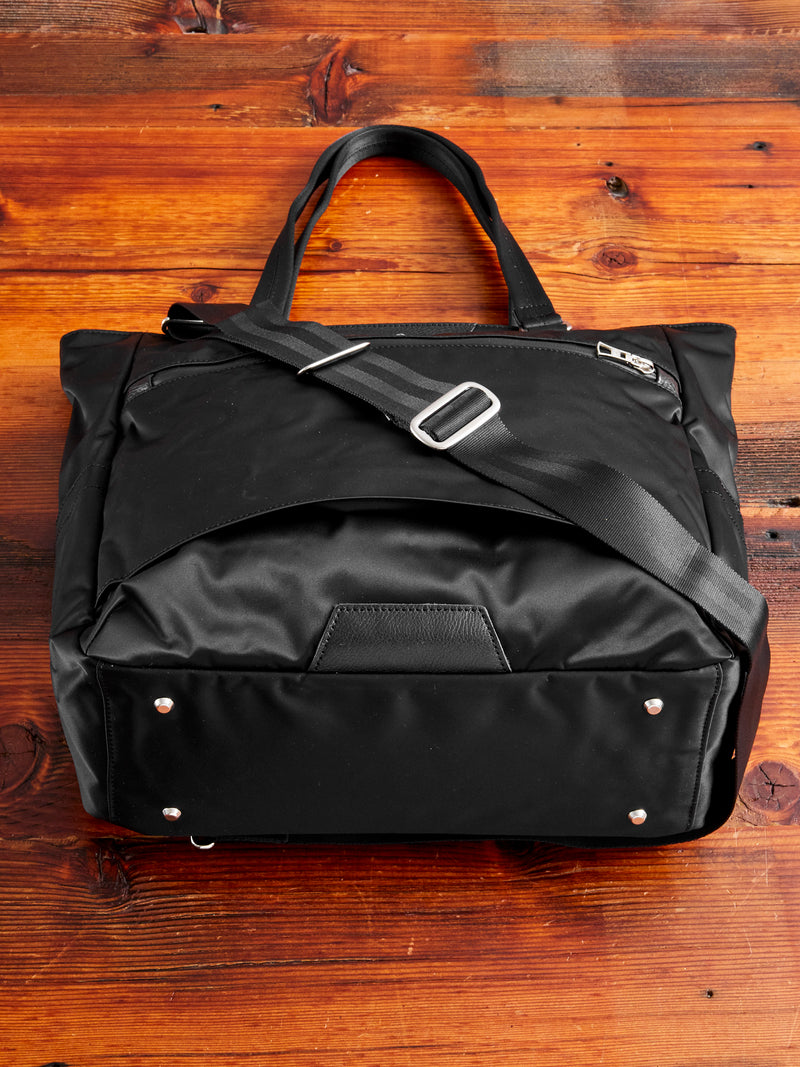 Progress 2way Tote Bag in Black