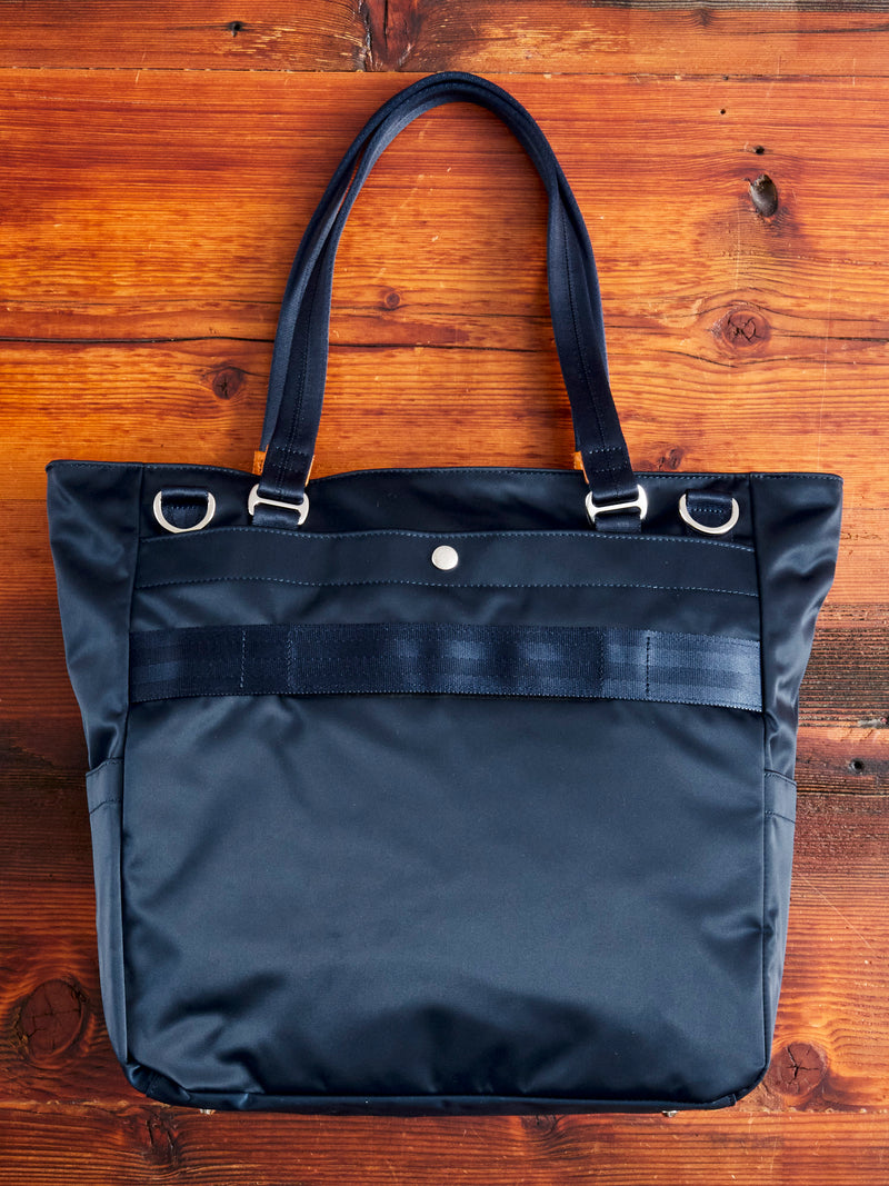 Progress 2way Tote Bag in Navy