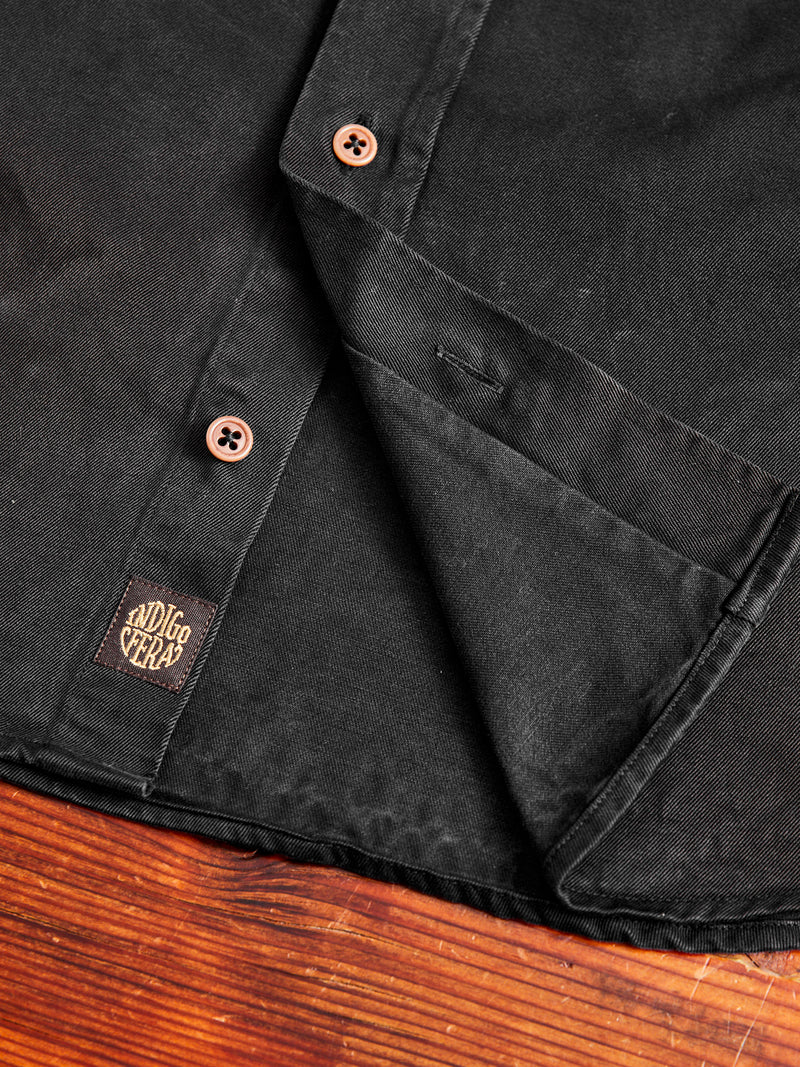 Alamo Shirt in Marshall Black